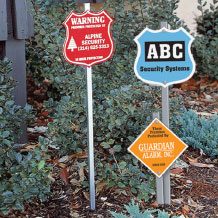 Security Signs and Decals