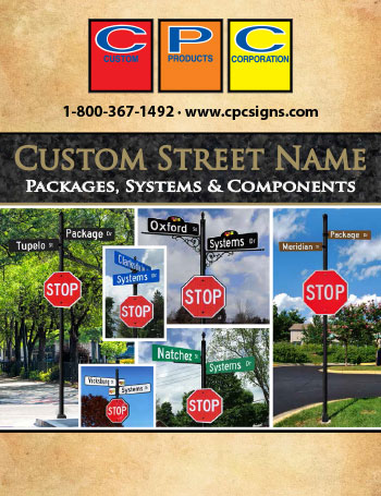 Custom Street Name Packages, Systems and Components