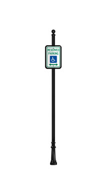 Vicksburg Post and Parking Sign Packages O30700