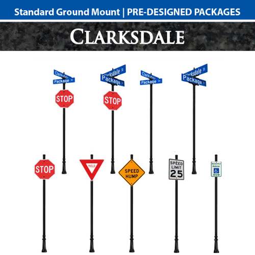 Clarksdale Packages with Standard Ground Mount