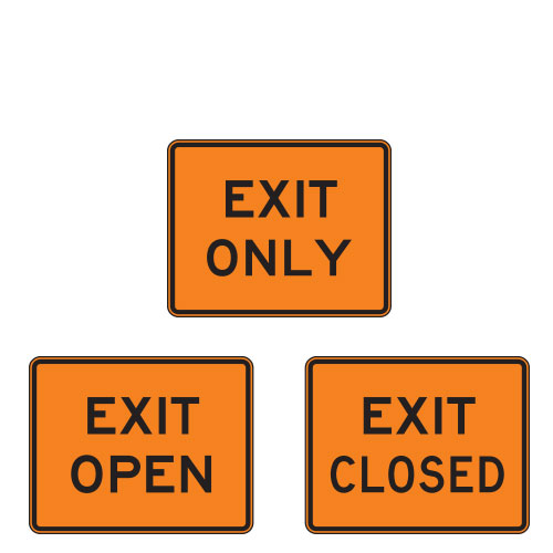 <strong>E5 Series</strong> Warning Signs & Plaques for Temporary Traffic Control