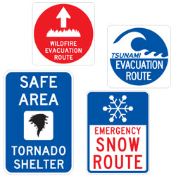 Special Legend Guide: Emergency Management/Routes