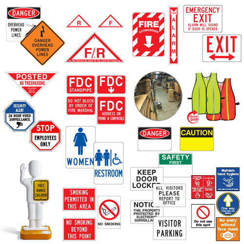 Safety Products/Jobsite, Building & Facility Signs