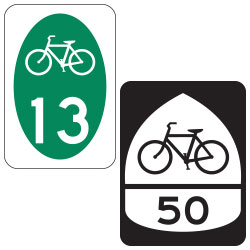 <strong>M1 Series</strong> Guide Signs for Bicycle Facilities