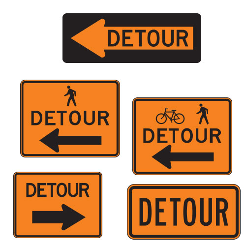 <strong>M4 Series</strong> Warning Signs & Plaques for Temporary Traffic Control