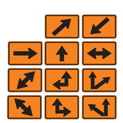 <strong>M6 Series</strong> Auxiliary Signs for Temporary Traffic Control
