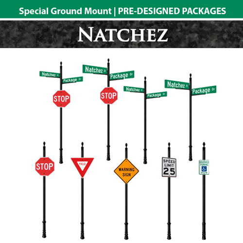 Natchez Packages with Special Ground Mount