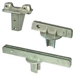 Silver U-Channel Brackets