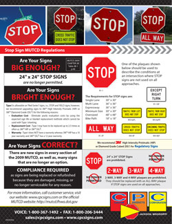 Stop Sign MUTCD Regulations