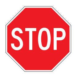 stop sign