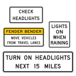<strong>R16 Series</strong> Regulatory Signs & Plaques
