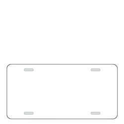 License Plate Blanks