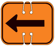 Arrow Cone Sign