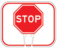 Stop Sign Symbol Cone Sign