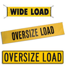 Oversize & Wide Load Banners & Signs