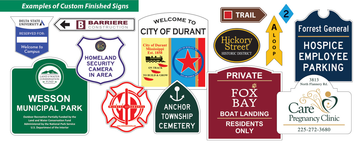 Comprehensive Branding Program Custom Signs