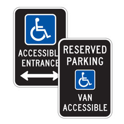 Oxford Series: Reserved Parking Signs