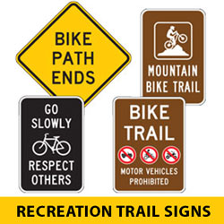 recreational signs