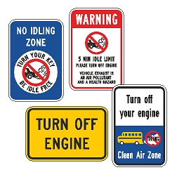 Special Legend: Idling and Exhaust Fumes