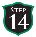 Natchez Street Name System Step 14 Traffic Sign Backer
