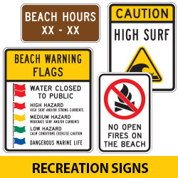 Special Legend: Beach Signs