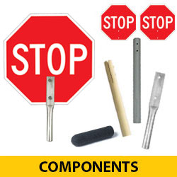 STOP/STOP Hand Paddle Components