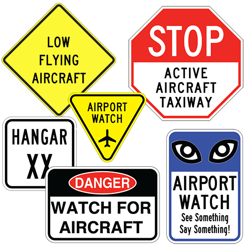 Airport Special Legend Signs