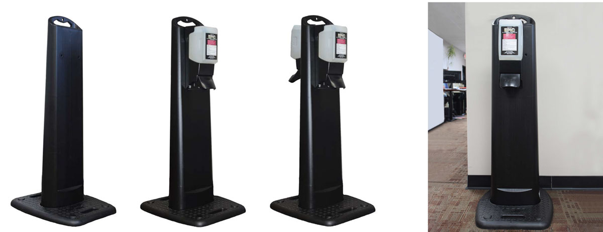 Quick Deploy Hand Cleaning and Sanitizer Sanitation Stations