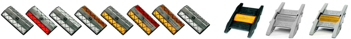 3M Pavement Markers for Snow Plowable Castings