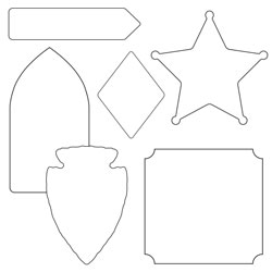 Special Routed Sign Blanks: Sheeted Aluminum