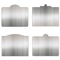 Standard Routed Bare Aluminum Blanks