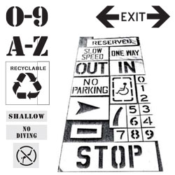Poly Vinyl Stencil Kits