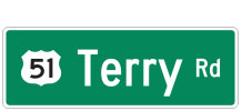 Street Name Sign Blade