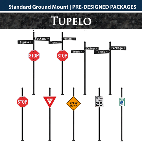 Tupelo Packages with Standard Ground Mount