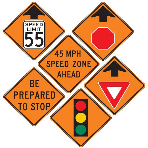 <strong>W3 Series</strong> Warning Signs for Temporary Traffic Control