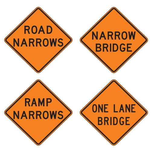 <strong>W5 Series</strong> Warning Signs for Temporary Traffic Control