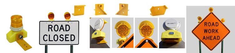 Barricade Light Mounting Brackets