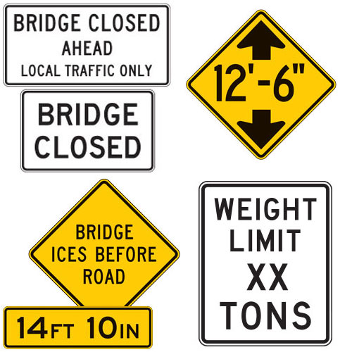 MUTCD Bridge Signs