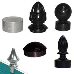 Caps and Finials for Round Posts