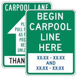 School Parking Lot: Drop-Off and Carpool Lane