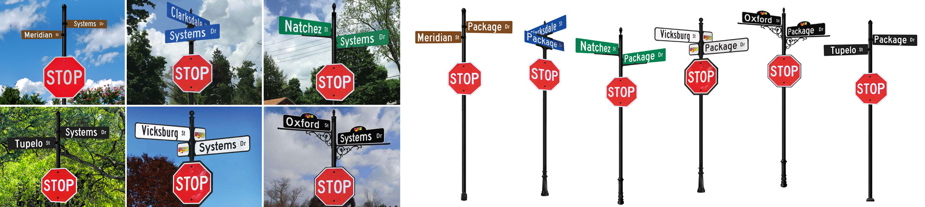 Ornamental Custom Street Name Systems