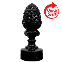 Decorative Pineapple Top Finial for Sign Posts