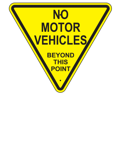 Reflective Custom Routed Signs
