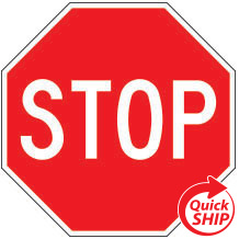 MUTCD compliant R1-1 Stop Sign