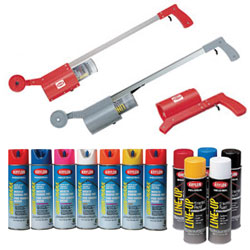 Inverted Tip Marking Paints, Application Wands and Striping Machines