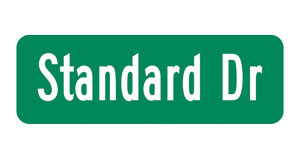 Standard Bent Lip Sign