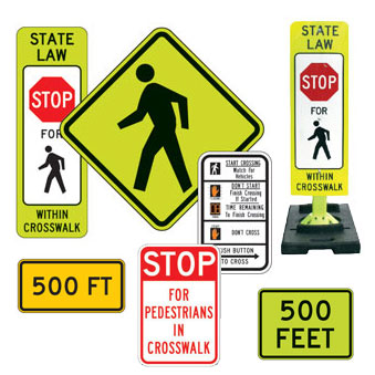 Pedestrian Signs