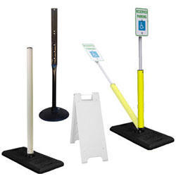 Portable Sign Mounting Options