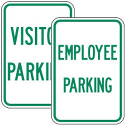 Parking Lot: Standard Permissive Parking Signs