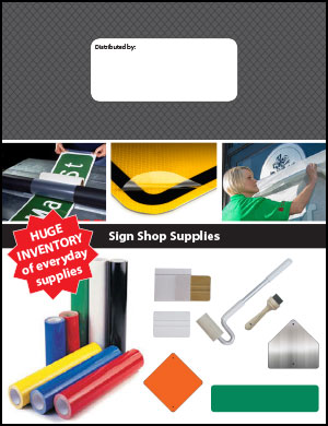 Sign Shop Supply Guide